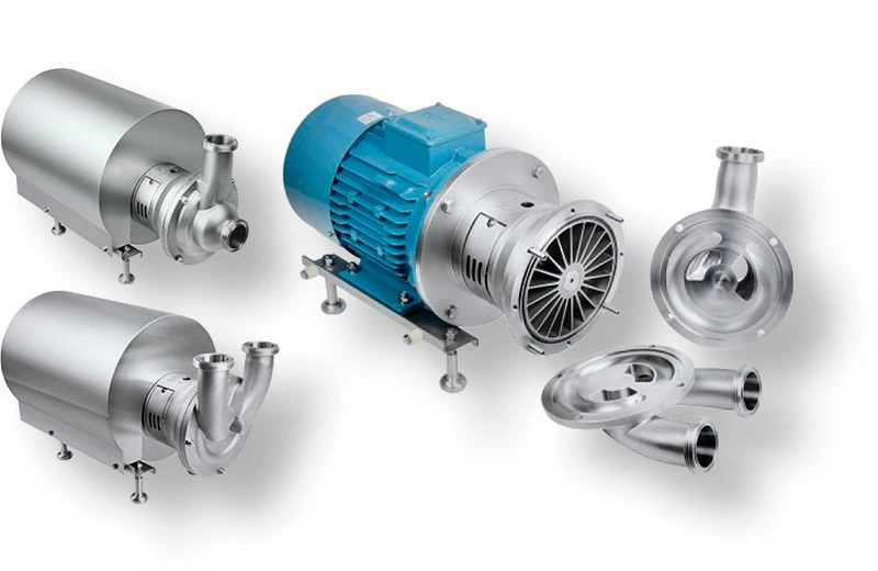 Самовсасывающие центробежные пищевые насосы DONJOY CIP