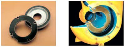 Varisco JD. Лёгкая замена абразивоустойчивой пластины, изготовленной из чугуна или, резины в чугунном, бронзовом или из нержавеющей стали корпусе.