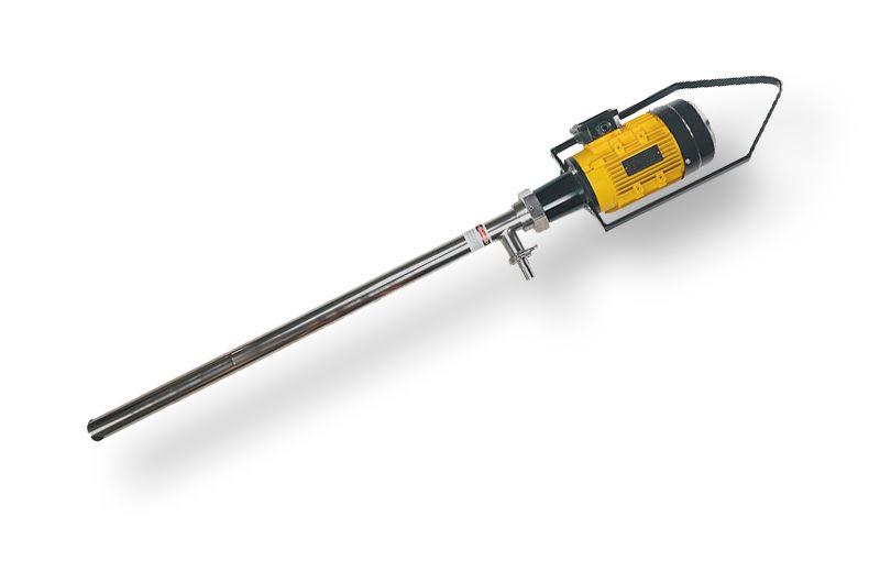 Бочковой винтовой насос Promnasos HD-370W+SS316L-HV для вязких жидкостей